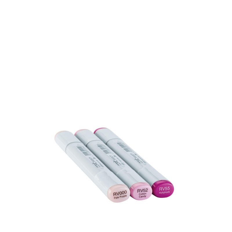 COPIC Marker sketch, rechargeables, base alcool, Color Fusion 2, 3 pièces