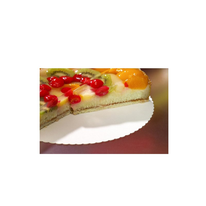 PAPSTAR sous-assiettes rondes, blanc, 280 mm, 100 pièces
