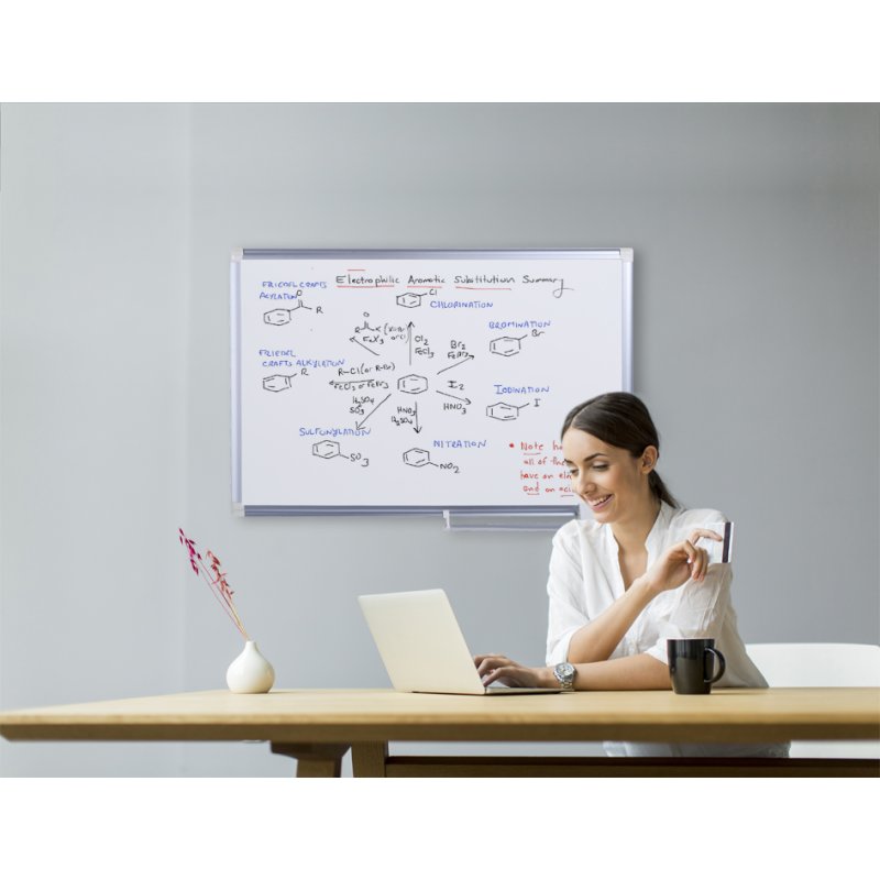 Bi-Office tableau blanc New Generation, magnétique, émaillé, 1800×900 mm