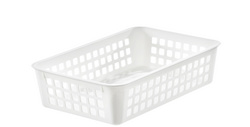 smartstore opbergbox BASKET RECYCLED, wit, 1 liter, gerecycled kunststof