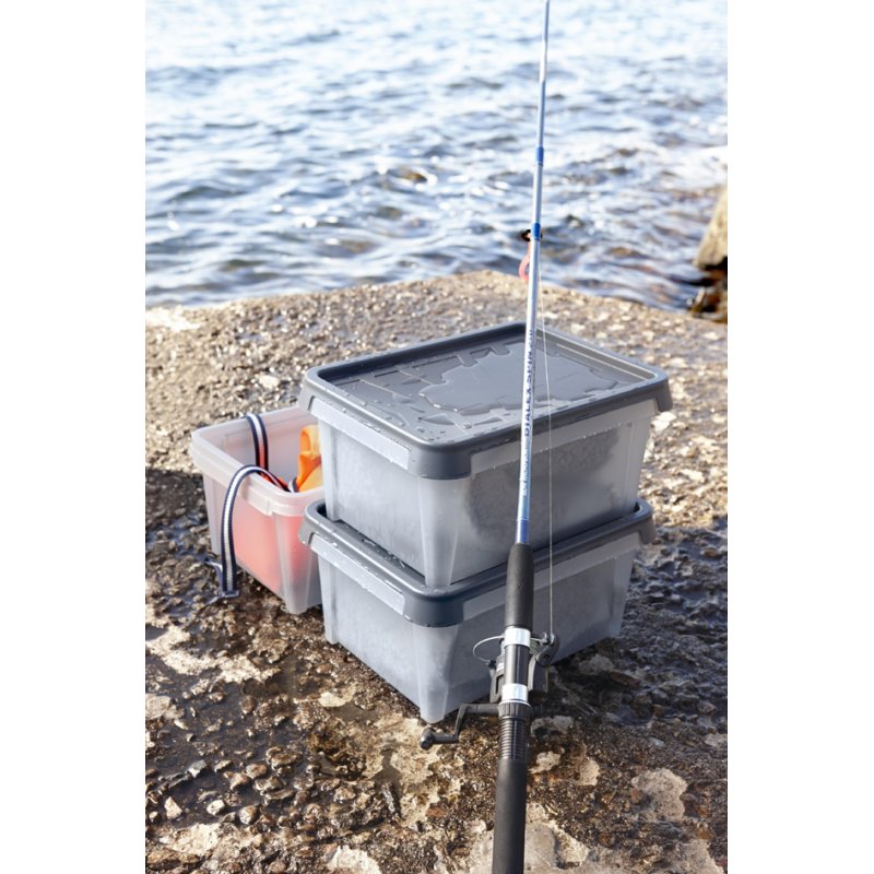 smartstore boîte de rangement DRY 13 litres, anthracite, 300×400×200 mm