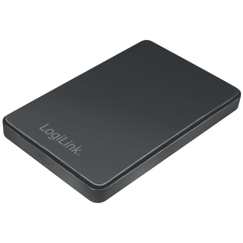 LogiLink 2.5 inch SATA hard drive enclosure, USB 3.0, black