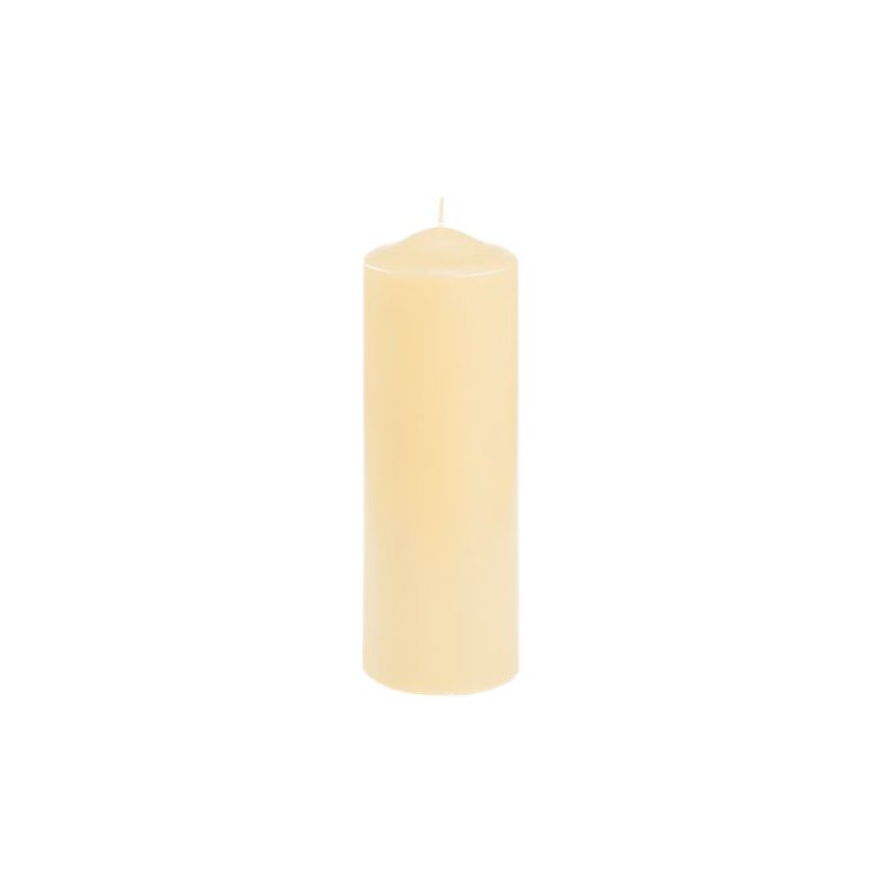 STARPAK bougie cylindrique, blanc, diamètre 70 mm, hauteur 200 mm