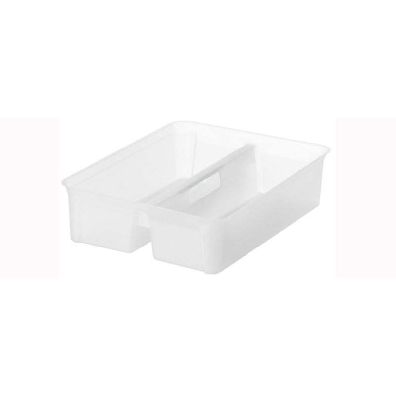 smartstore boîte de rangement CLASSIC 31 L, transparent, clips noirs