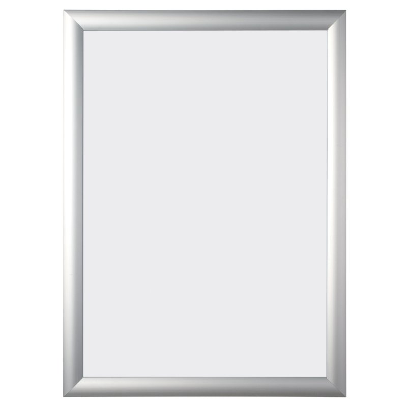 Bi-Office cadre affiche, aluminium, A4, protection plastique transparente