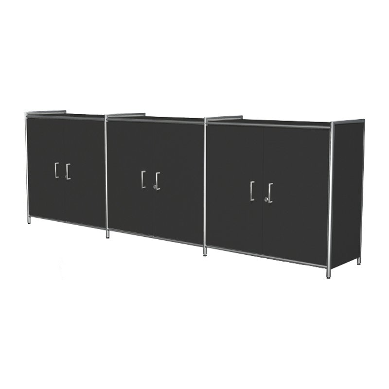kerkmann buffet ARTLINE, 2 hauteurs de classeur, blanc, 800×380×780 mm