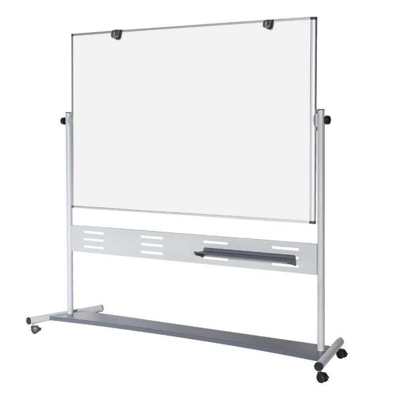 Bi-Office tableau blanc mobile Evolution, blanc, magnétique, 1500×1200 mm, 4 roulettes