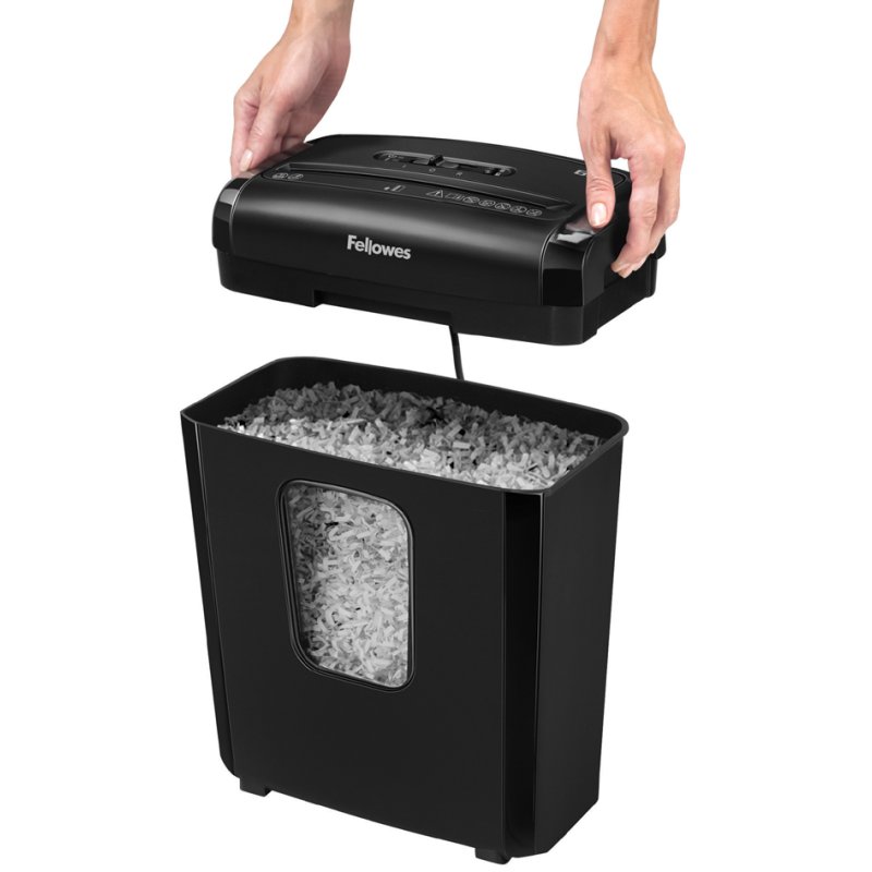 Fellowes papiervernietiger Powershred 6M, 6 vel, P-4, zwart