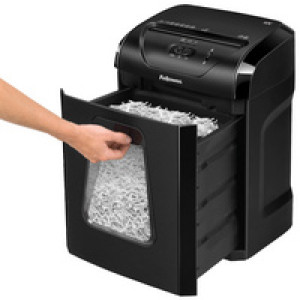 Fellowes papiervernietiger Powershred 12C, 12 vel, 19 liter opvangbak, zwart