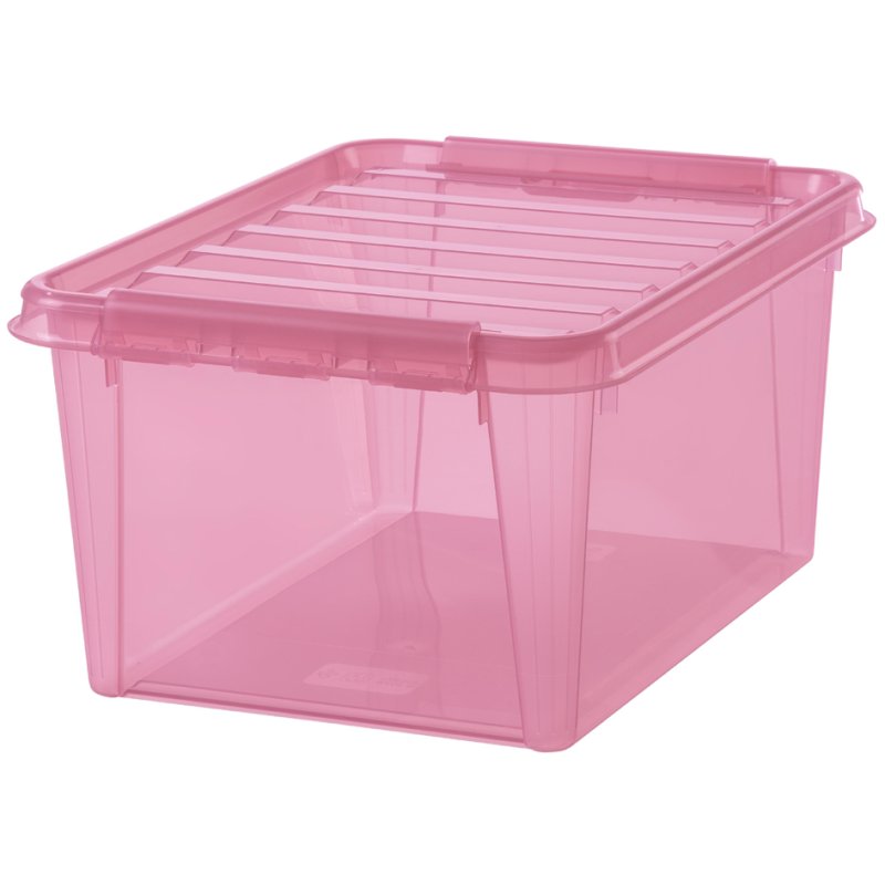 smartstore boîte de rangement COLOUR 14 litres, rose, 300×400×180 mm