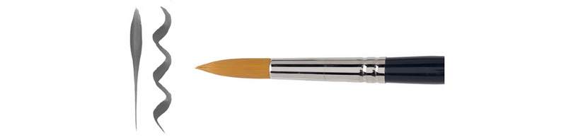 Royal Talens Van Gogh aquarelkwast 191, rond, maat 16