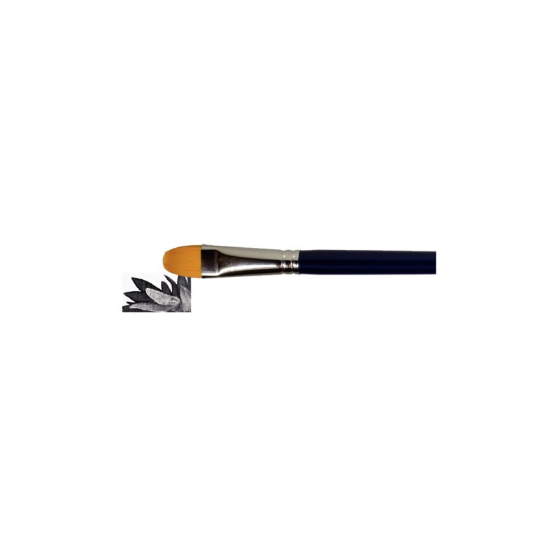 Royal Talens Van Gogh oil/acrylic brush set 296, filbert, sizes 2/4/6, 3 pieces