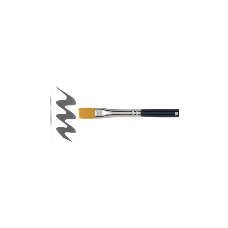 Royal Talens Van Gogh pinceau aquarelle 194, plat, taille 2