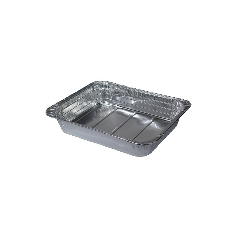 STARPAK aluminium gastronorm trays, silver, 3.4 litres, 325×265×55 mm, 3 pieces