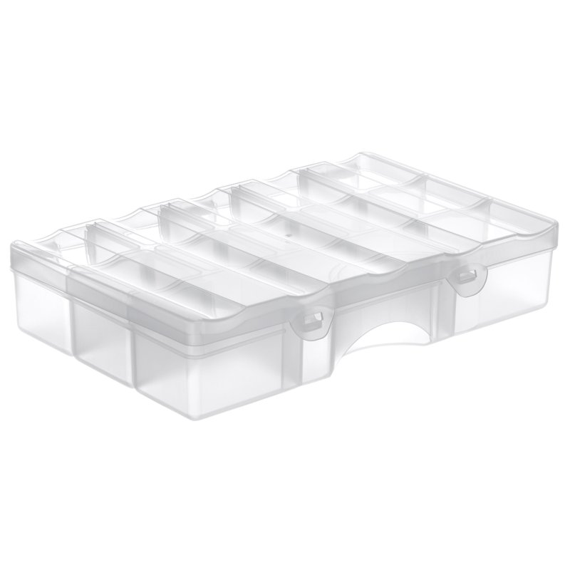 smartstore opbergbox Organizer medium, transparant, 190×290×60 mm, PP