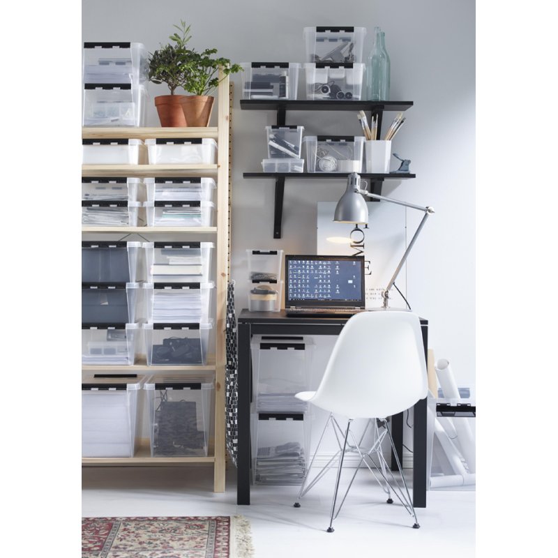 smartstore boîte de rangement Organizer medium, transparent, 190×290×60 mm, PP