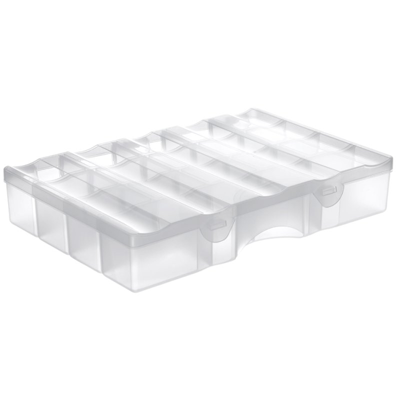 smartstore storage box Organizer large, transparent, 270×380×70 mm, PP