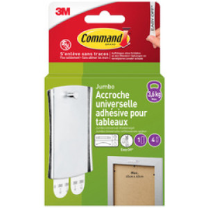 3M Command universele plakspijker XL zilver