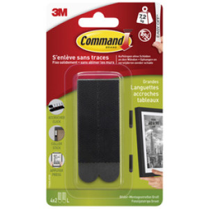 3M Command fotostrips montagestrips L wit