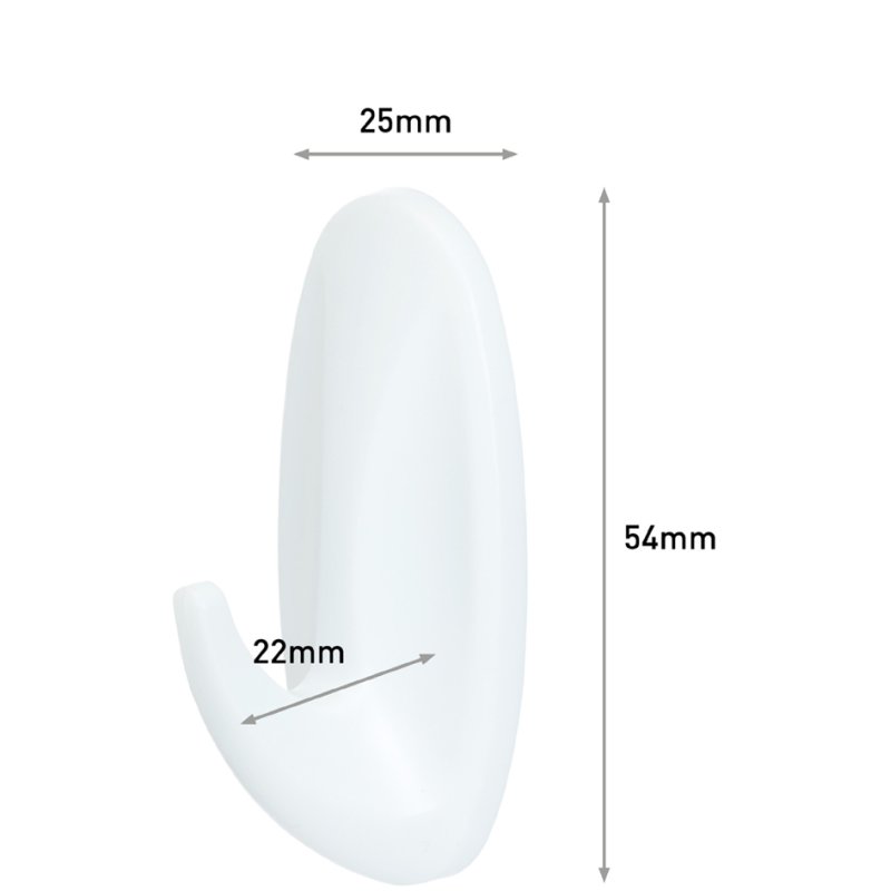 Command Crochet Designer, plastique, taille S, blanc