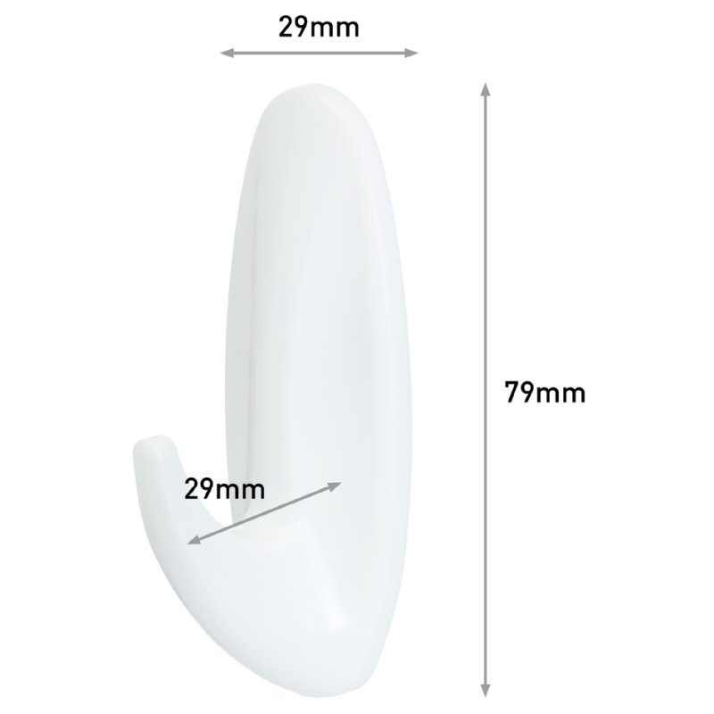 Command Crochet Designer, plastique, taille S, blanc