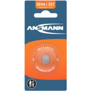 ANSMANN zilveroxide horlogebatterij SR1154, SR44, 1,55V