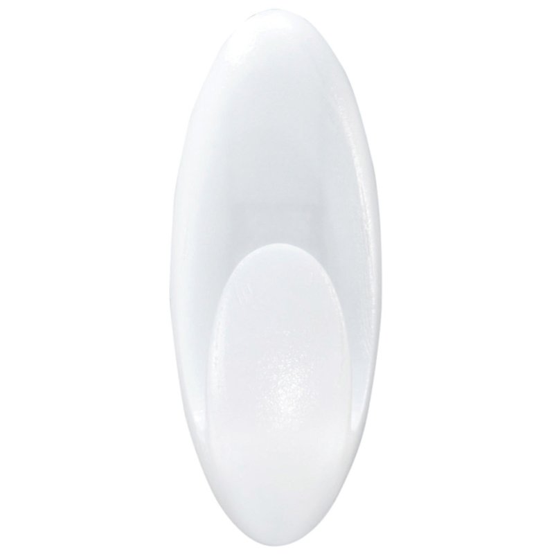 Command crochet de salle de bain, blanc, grand, résistant à l'eau