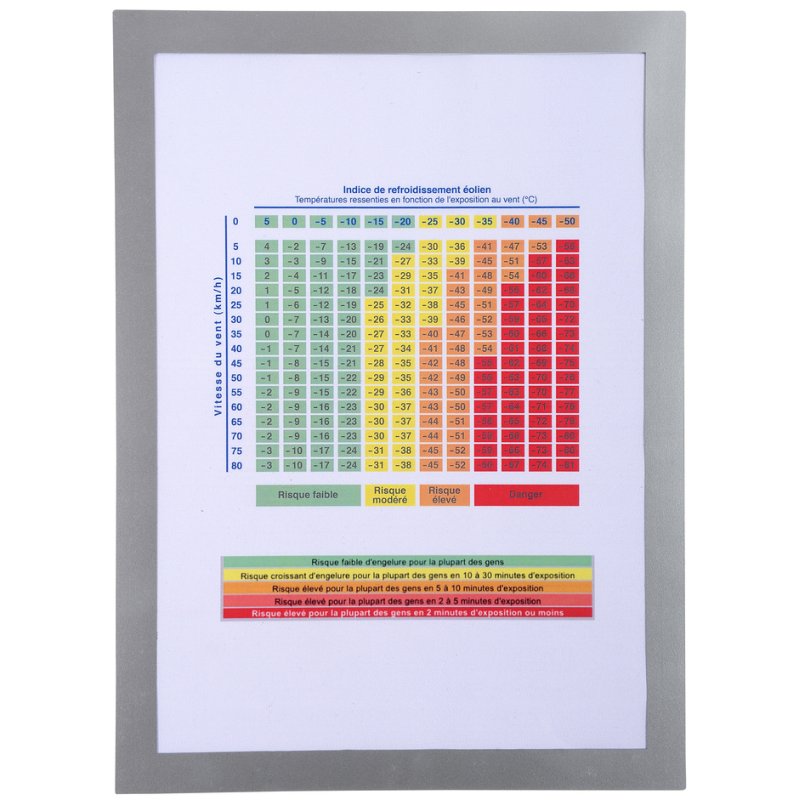 EXACOMPTA magnetische documenthouder A4, blauw, PVC 400 my