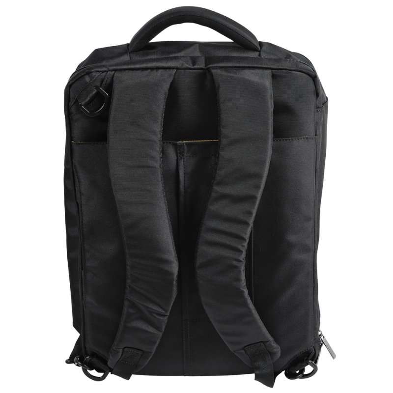 EXACOMPTA Dual EXACTIVE laptoptas, polyester, zwart, 15,6 inch
