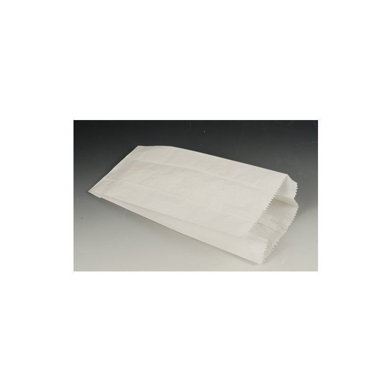 PAPSTAR bijdezakken, wit, 10×5×24 cm, 1000 stuks