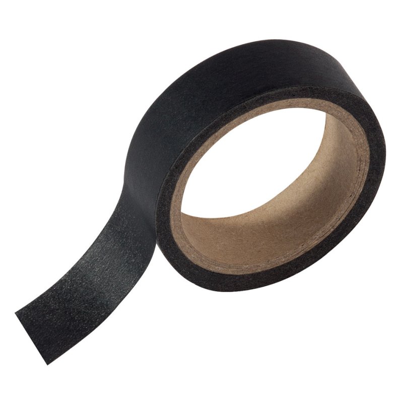 Sigel ruban de masquage papier, noir, 10 mm × 16 m