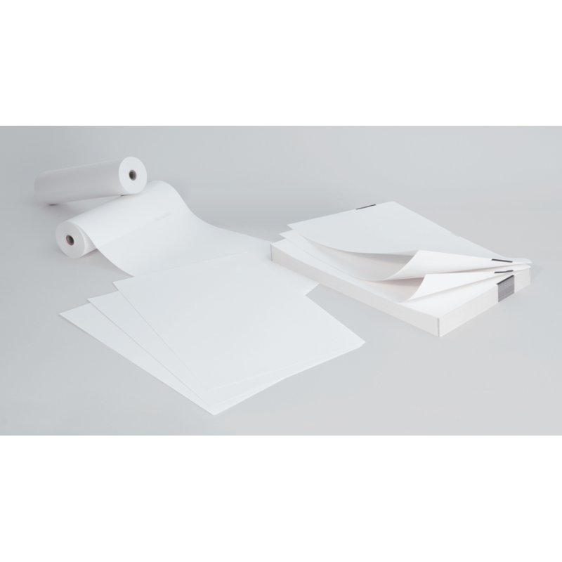 Sigel thermal paper Premium blank, white, A4, cross perforation, 6 rolls × 100 sheets