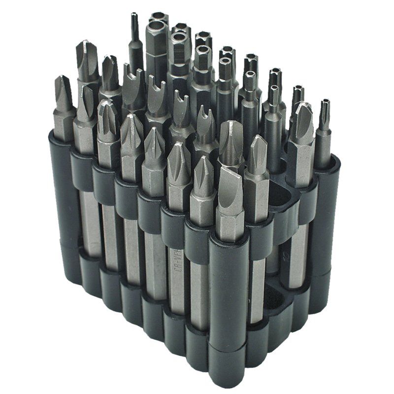 BRÜDER MANNESMANN 16-piece bit set, special bits, CV steel
