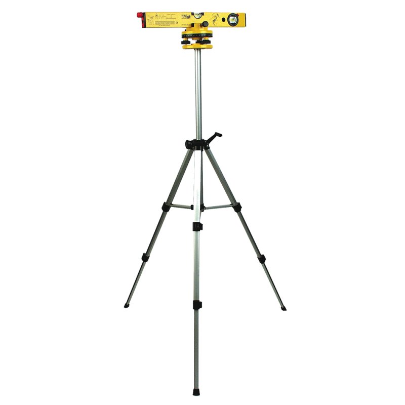 BRÜDER MANNESMANN laser level, telescopic tripod, 30 metre range