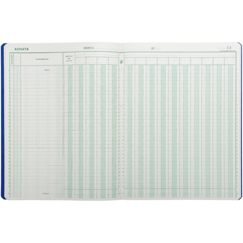 EXACOMPTA grand livre Achats, 320 × 250 mm, 80 pages