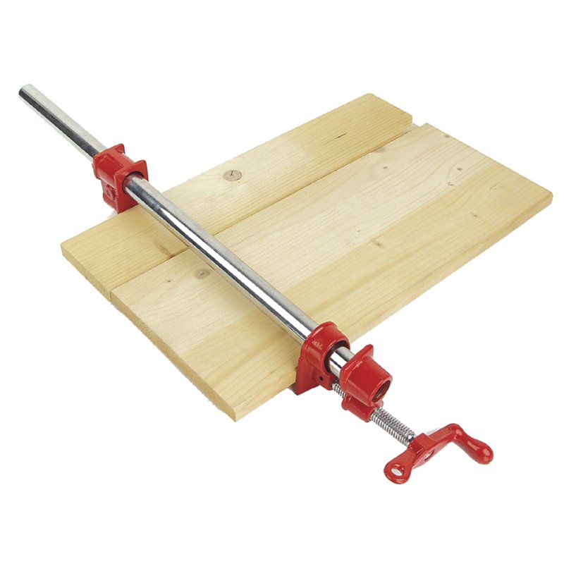 BRÜDER MANNESMANN serre-tube infini, extensible, métal, rouge