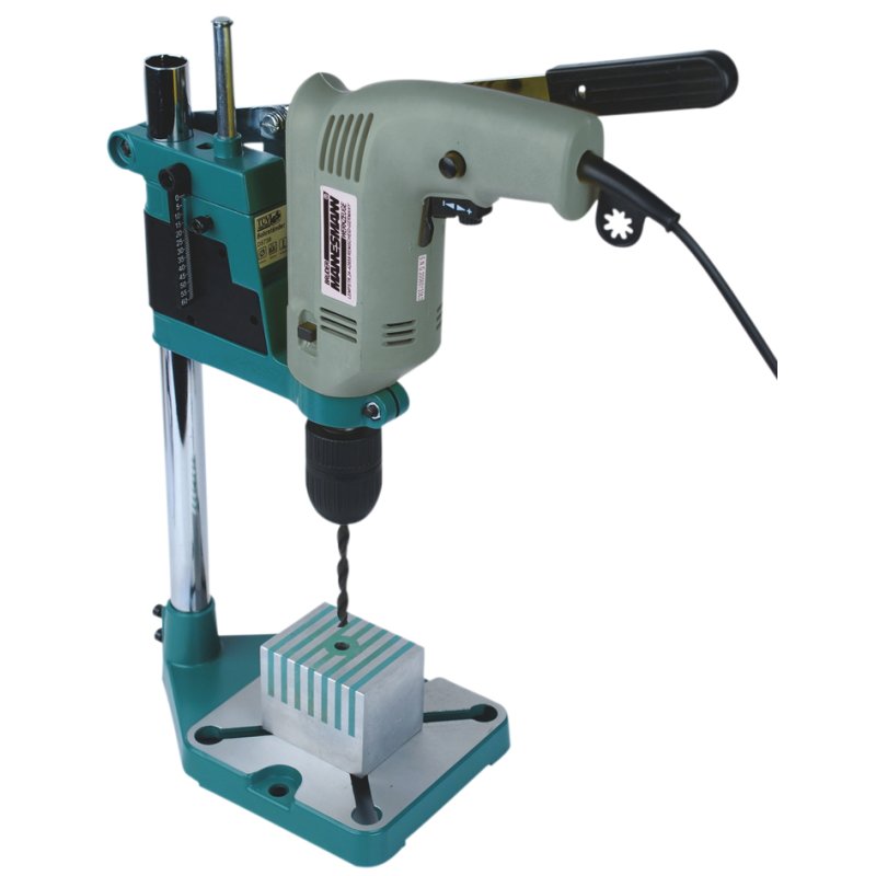 BRÜDER MANNESMANN support de perceuse, 420 mm, vert/noir