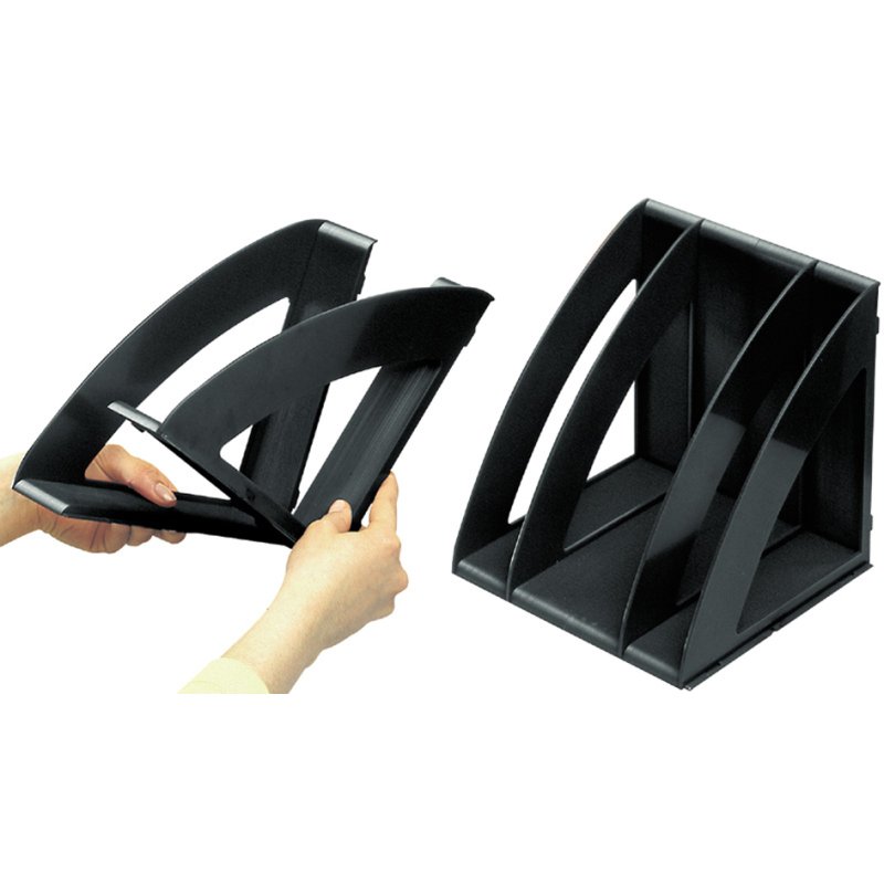 CEP modular upright filing system Comfort, black, 6 pieces
