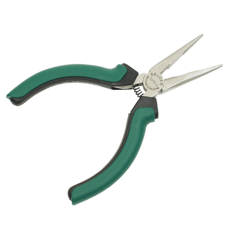 BRÜDER MANNESMANN GREEN LINE pince pointue électronique, 125 mm, droit, acier à outils