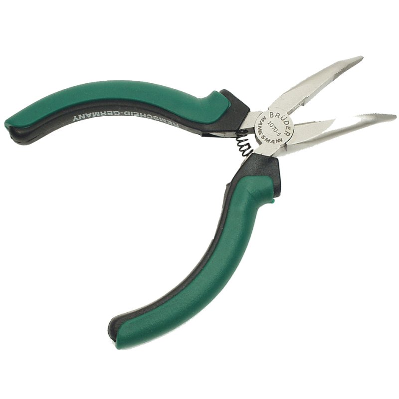 BRÜDER MANNESMANN GREEN LINE pince pointue électronique, 125 mm, droit, acier à outils