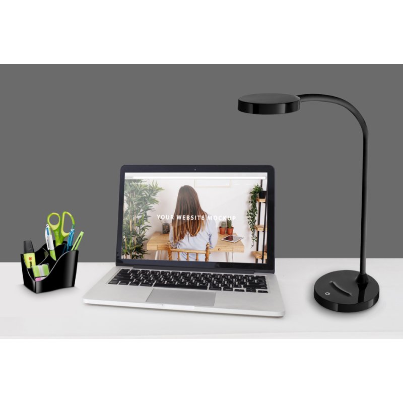 CEP Lampe de bureau LED FLEX, blanc, 300 lumens, dimmable