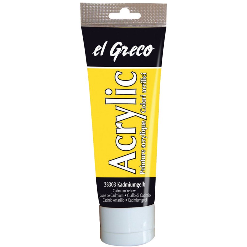 KREUL El Greco acrylverf, loofgroen, tube 75 ml