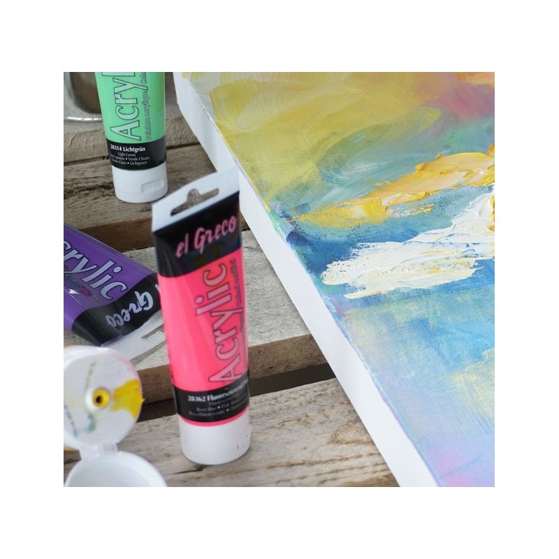 KREUL El Greco acrylverf, loofgroen, tube 75 ml