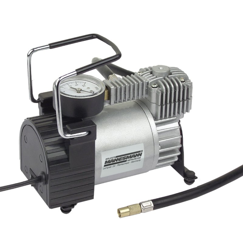 BRÜDER MANNESMANN compresseur auto 12V, max. 10 bar, avec manomètre