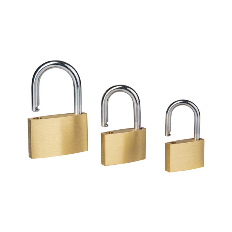 BRÜDER MANNESMANN ensemble de cadenas 3 pièces, laiton, anse courte
