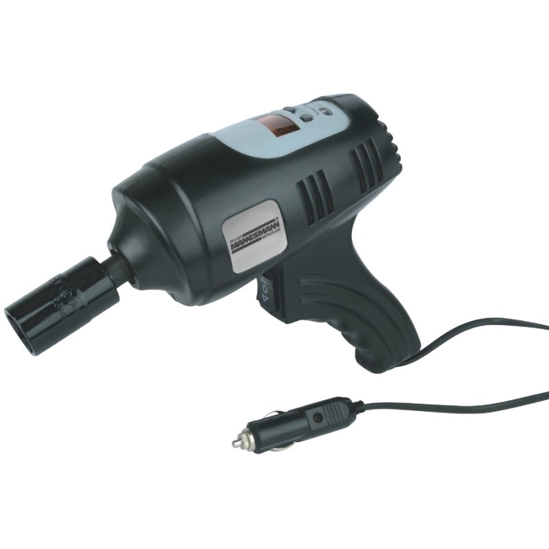 BRÜDER MANNESMANN impact wrench 12V, 340 Nm, digital display, in case