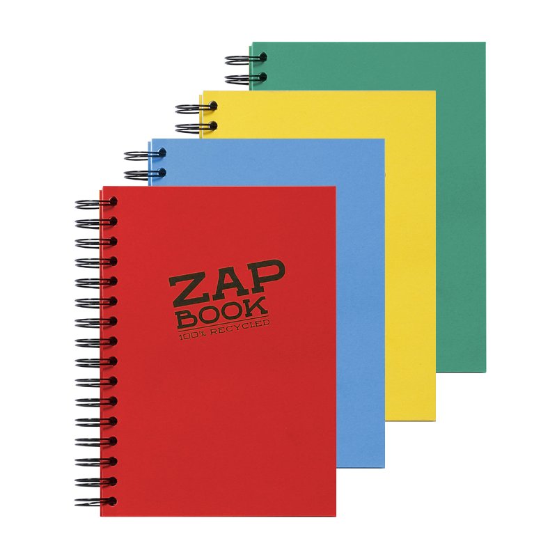 Clairefontaine bloc de croquis ZAP BOOK, A4, 80 g/m², 160 feuilles