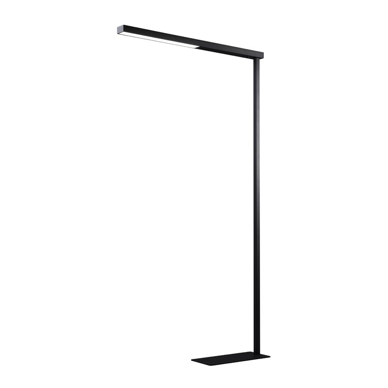 Hansa Lampadaire LED Beryll, 50W, 3970 lumens, noir