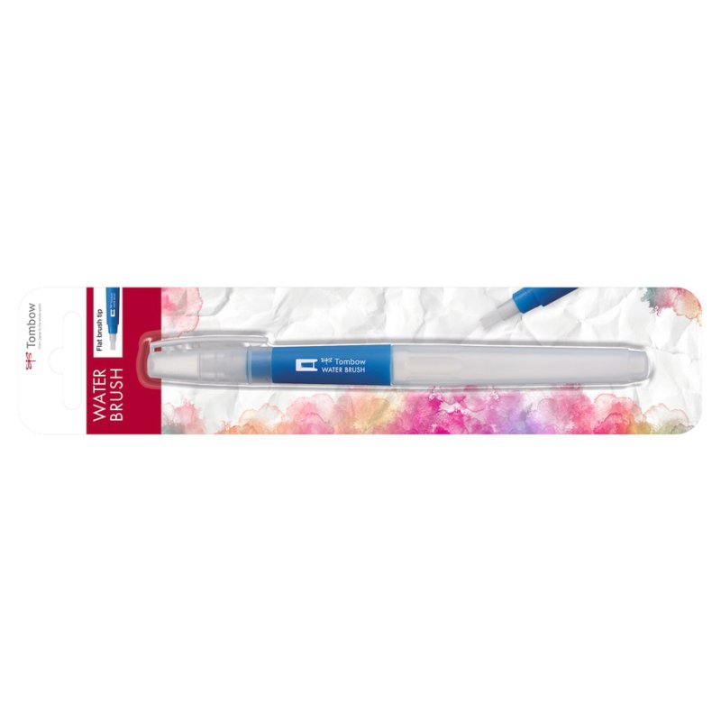 TOMBOW waterpenseeltje, plat, 6 ml, aquareltechnieken
