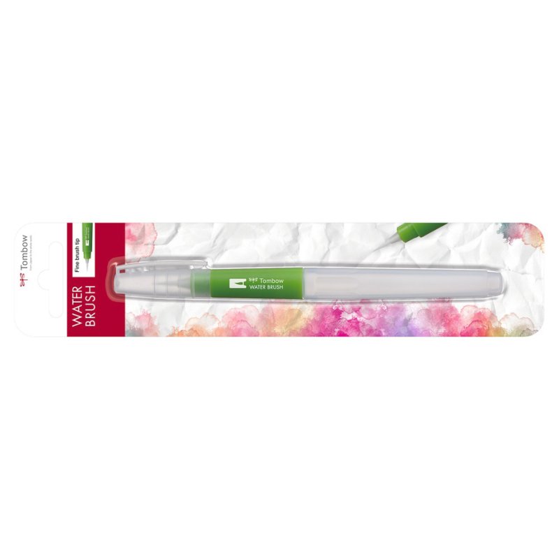 TOMBOW waterpenseeltje, plat, 6 ml, aquareltechnieken